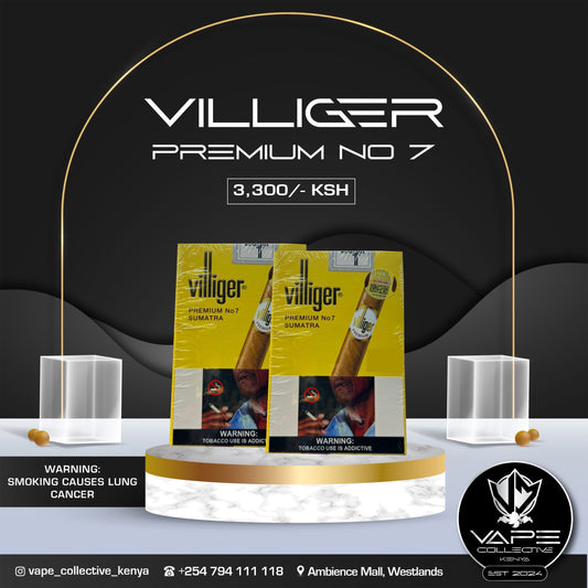 Villiger premium no. 7 Sumatra 5 Cigars